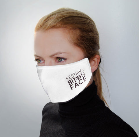 White RBF mask